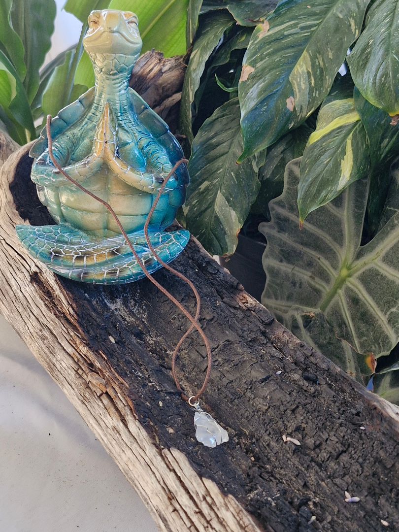 Handcrafted Clear Quartz Necklace