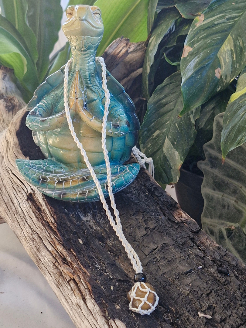 Handcrafted Tiger’s Eye Necklace