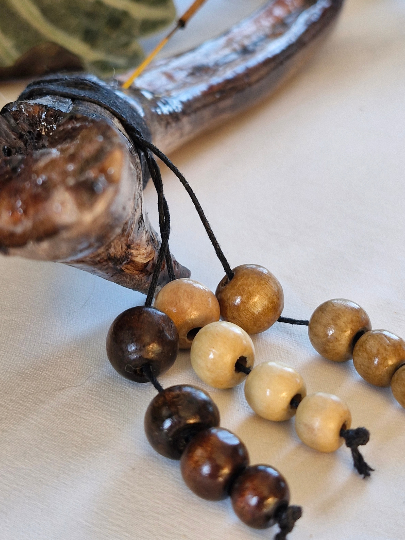 Small Incense Burner with Beads